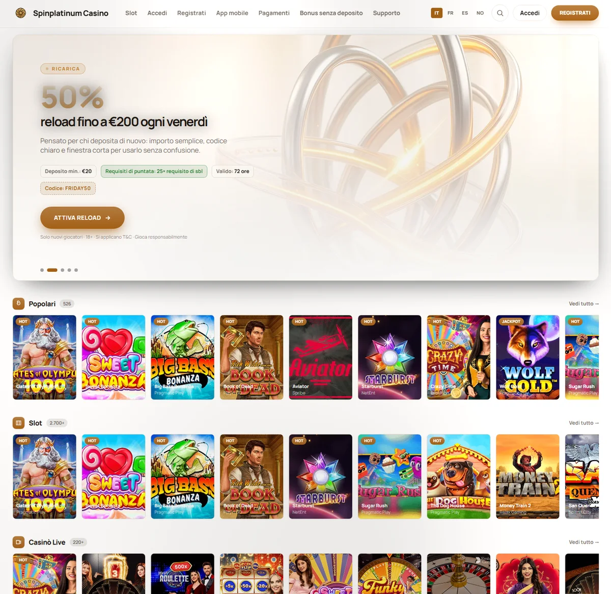 Spinplatinum Casino